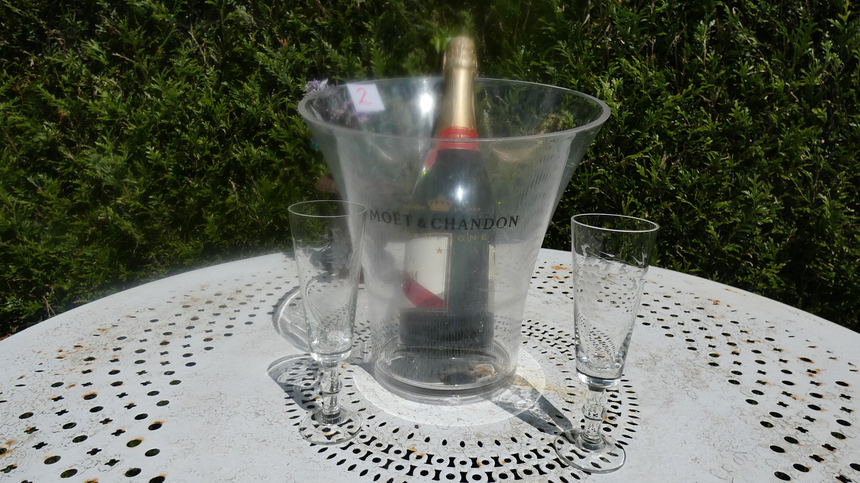 フレンチアイスバケット シャンパンアイスクーラー MOET & CHANDON 