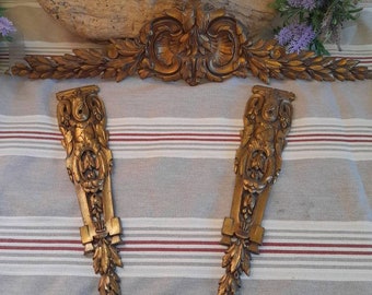 Dekoracja mebli francuskich pozłacany brąz pozłacany metal Ormolu meble garniture Francuski wystrój