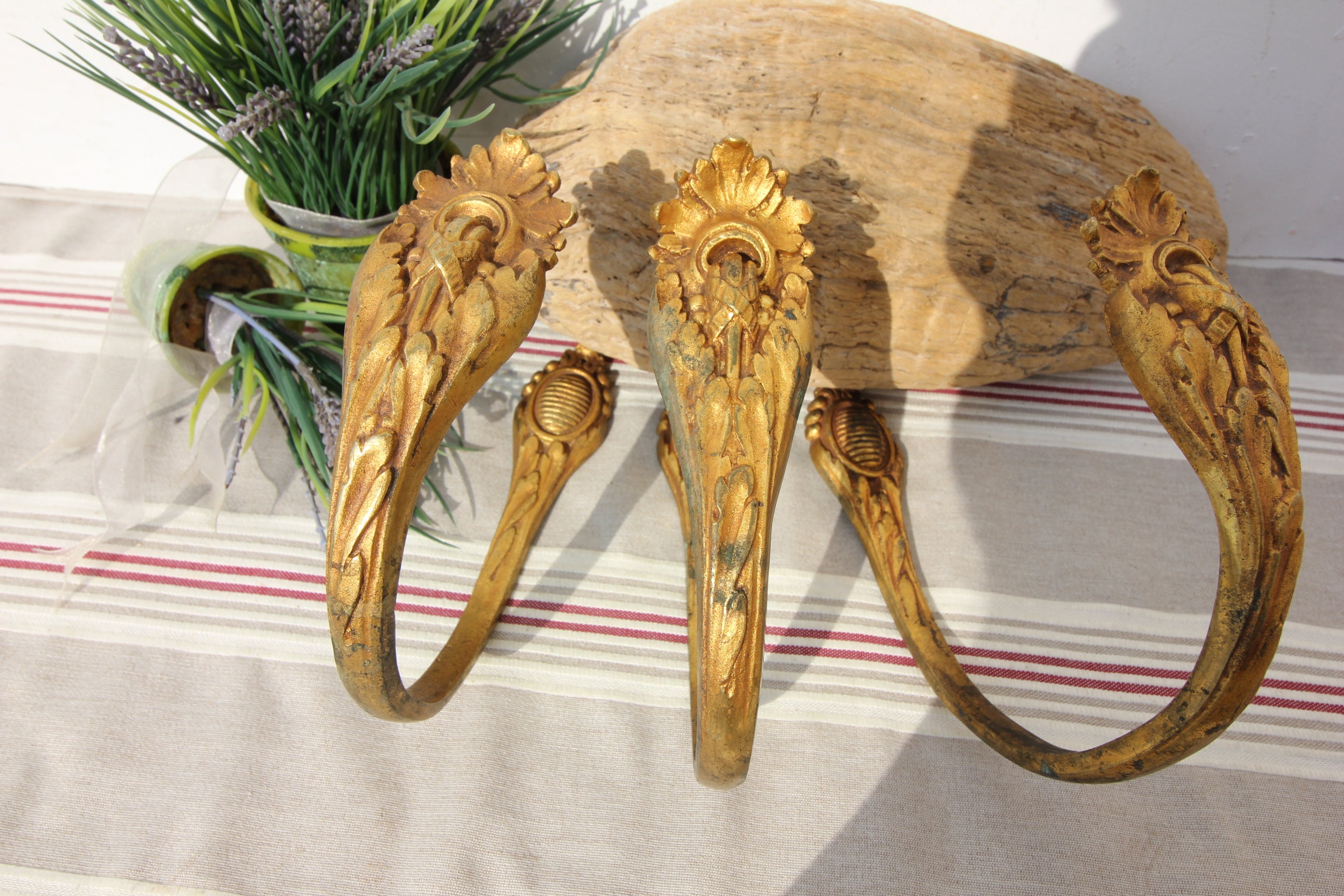 Français Série de 3 Tie Backs Hold Backs