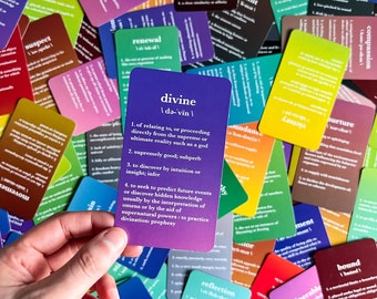 Diviner Definitions Oracle Deck: A Dictionary Inspired Oracle