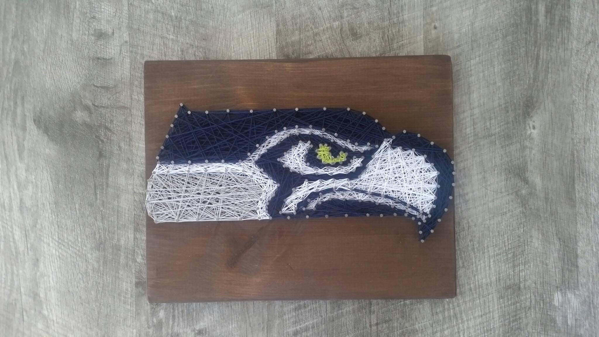 Seattle Seahawks String Art 12th Man Seahawks Football NFL 