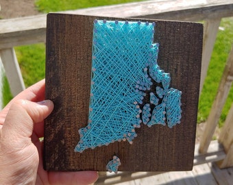 MINI State String art, state block, state string art, gallery wall, state decor, house warming gift, moving gift