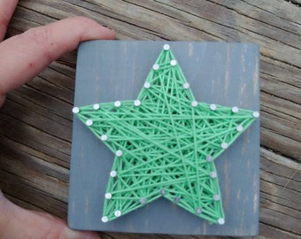 DIY Mini Star String Art, Star String Art Kit, Make your own string art, christmas gift, stocking stuffer