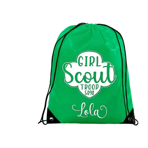 Custom Girl Scout Backpack / Bag / Troop / Bridging Gift / Etsy