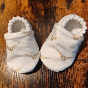 Golden booties for baby girl sale