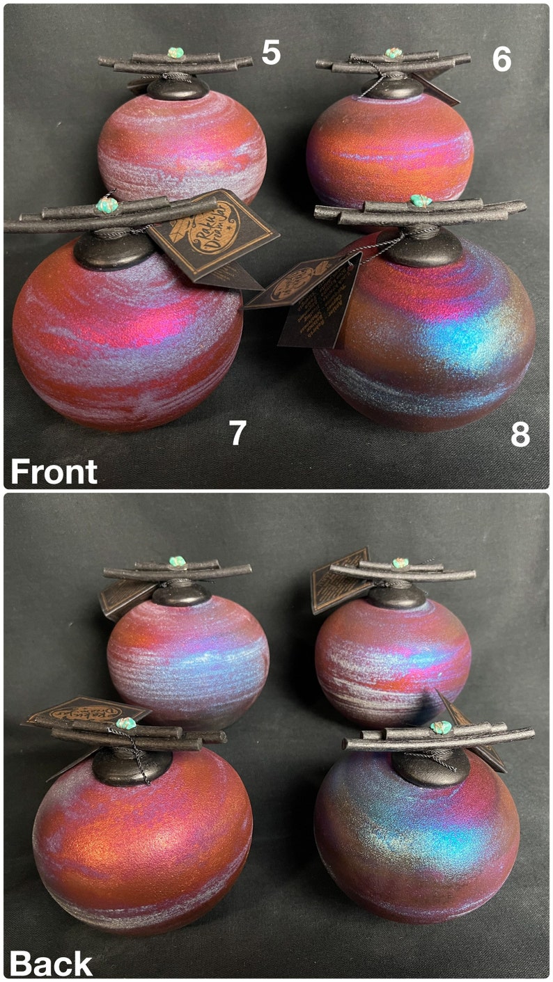 Medium Raku Twig Dream Catcher Jars With Paper Scroll Etsy