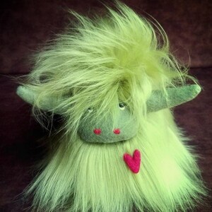 Grinch Highland Cow