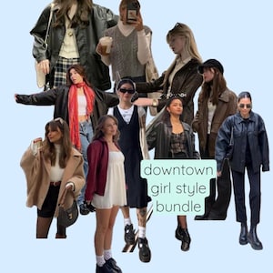 Downtown Girl Style Bundle, NYC Fashion Bundle, Secondhand Clothing Mystery Bundle, Personal Stylist Personalized Thrifted Clothing Bundle