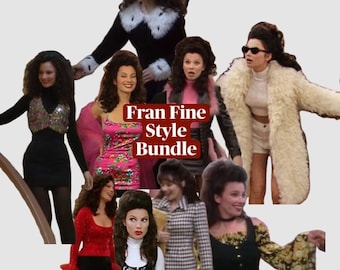 Fran Fine Style Bundle, Secondhand Clothing Mystery Bundle, Personal Stylist Personalized Thrifted Clothing Bundle, 90s Fashion The Nanny