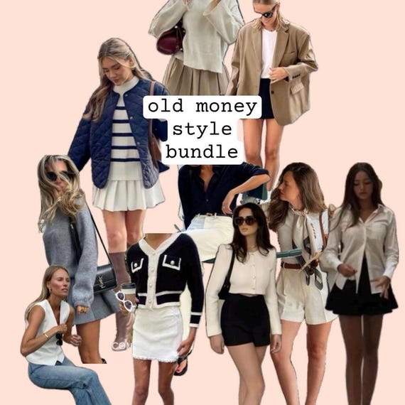 Old Money Style Bundle, Quiet Luxury Secondhand Clothing Mystery Bundle, Personal Stylist Personalized Thrifted Clothing Bundle