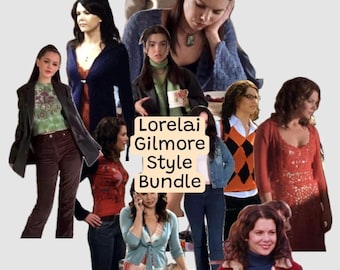 Lorelai Gilmore Style Bundle, Fun Y2K Secondhand Clothing Mystery Bundle, Personal Stylist Personalized Thrifted Clothing Bundle