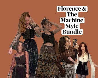 Florence And The Machine Style Bundle, Secondhand Clothing Mystery Bundle Personal Stylist Personalized Clothing Bundle, Witchy Fashion Box