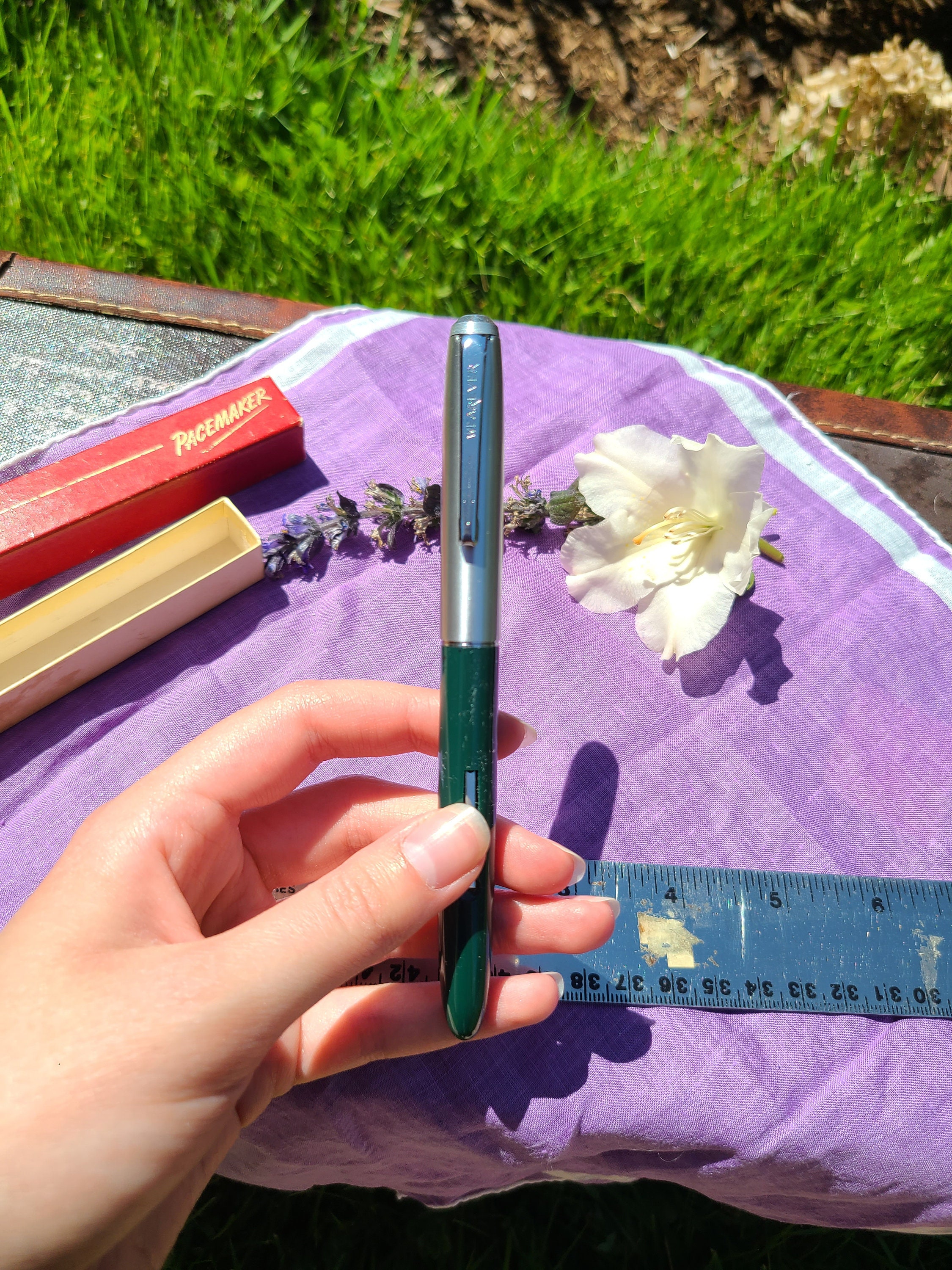 1940s Wearever Pacemaker Solid Green Fountain Pen - Etsy