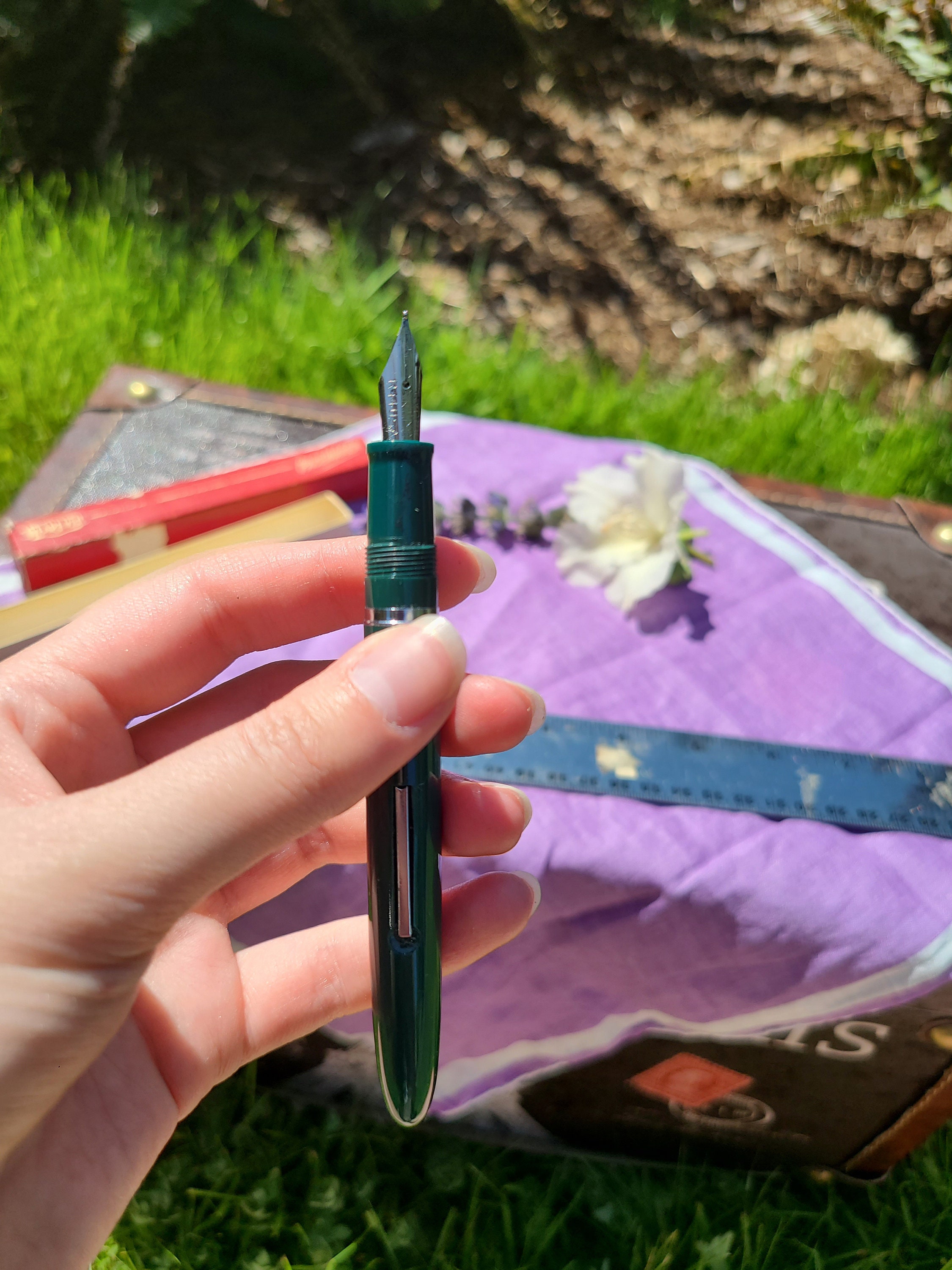 1940s Wearever Pacemaker Solid Green Fountain Pen - Etsy