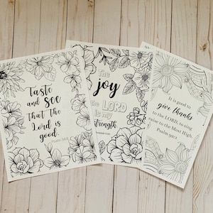 Bible verse Coloring pages, scripture coloring pages, Printable coloring pages
