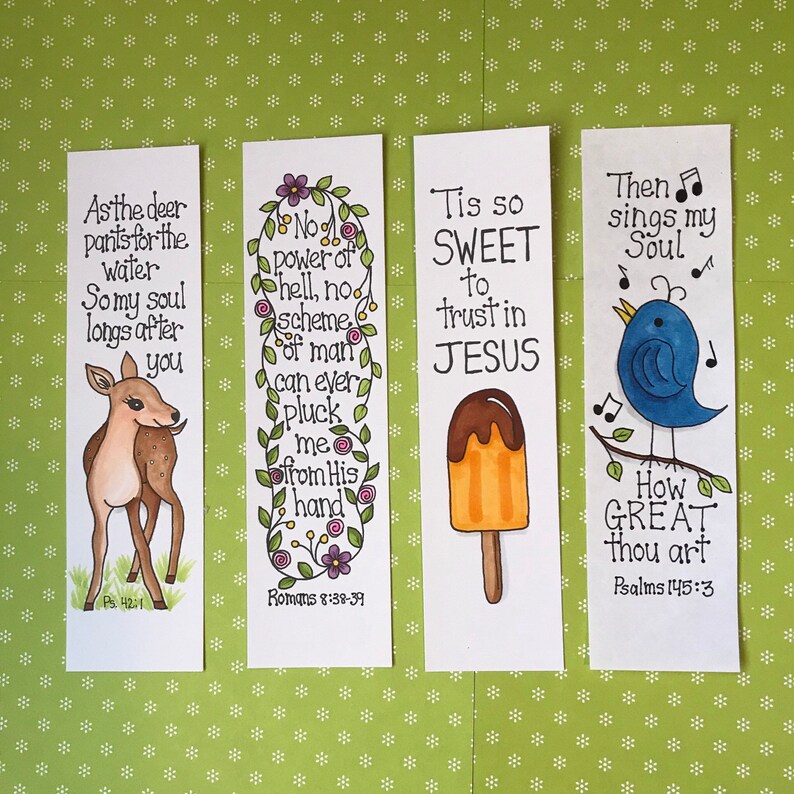 Bible Journaling Templates, Scripture Bookmarks, Printable Bible ...