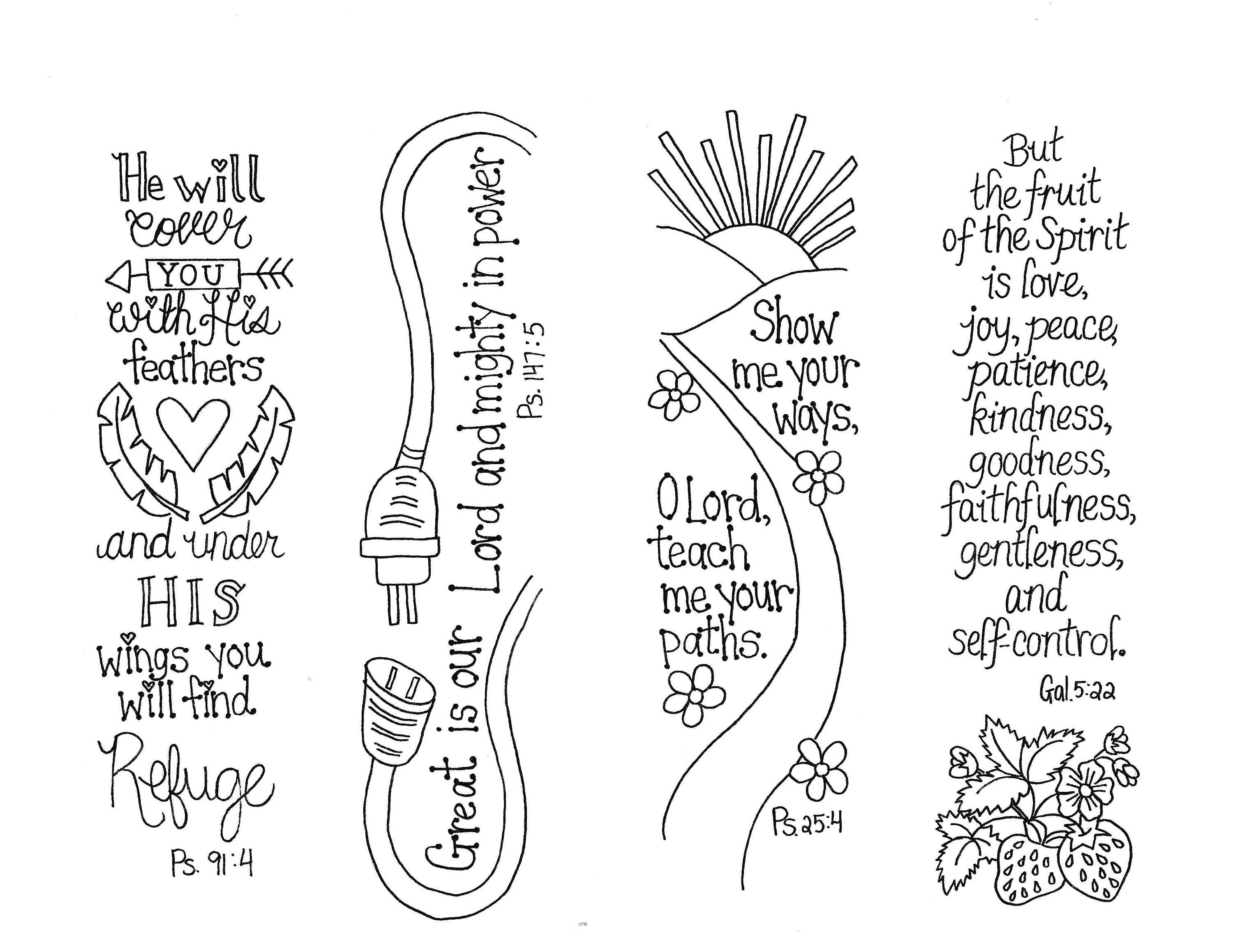 bible journaling templates scripture bookmarks printable