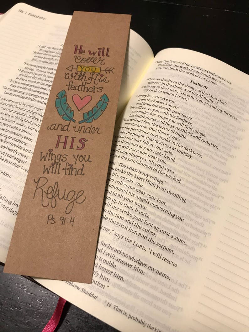 Bible journaling templates scripture bookmarks printable | Etsy