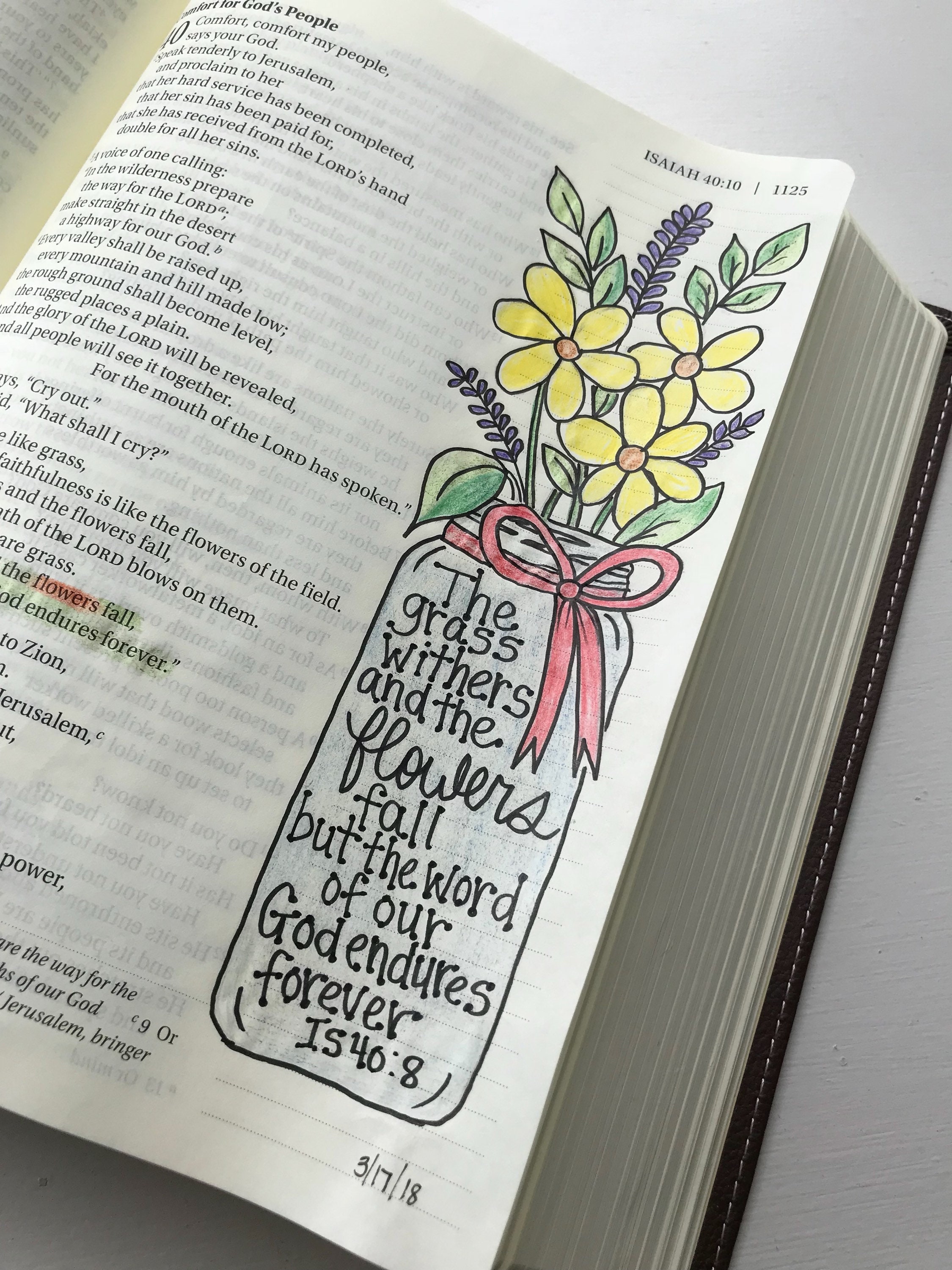 Bible Journaling Templates, Scripture Bookmarks, Hand Drawn, Printable ...
