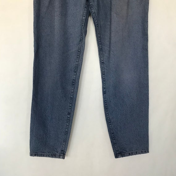 Vintage 80s Lee Stonewashed Jeans / High Rise Wai… - image 5