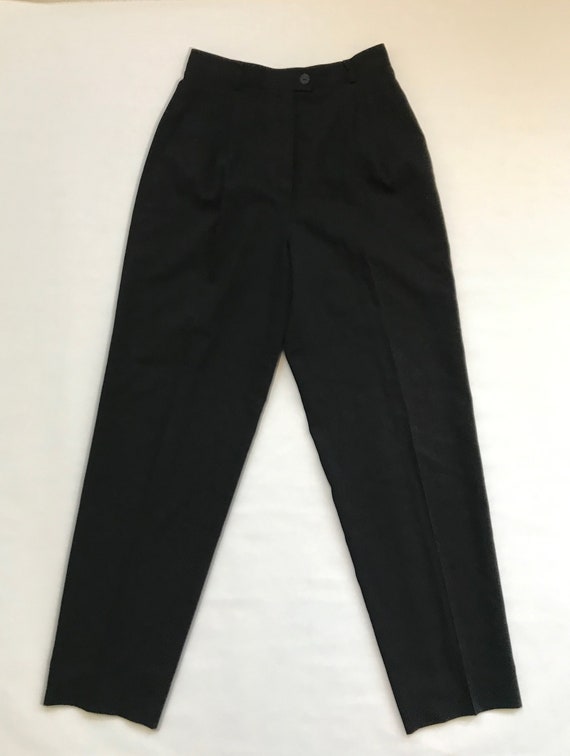 Vintage 90s Zanella Black Pleated Front 