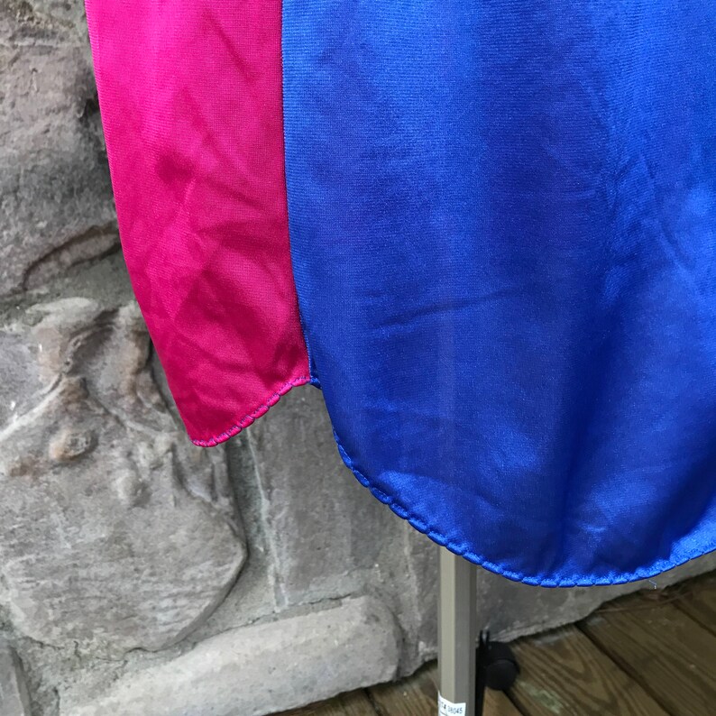 Vintage 80s Nancy King Lingerie Nightgown Color Block Nightie 100/% Nylon Made in USA Women/'s Size Small Medium Large