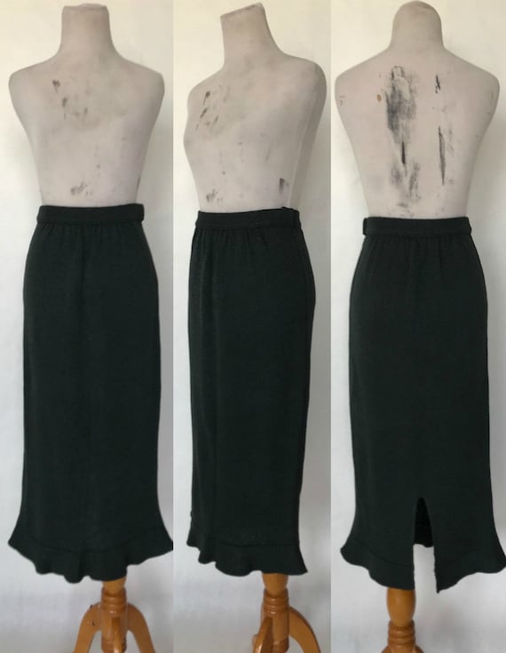dark moss green dress
