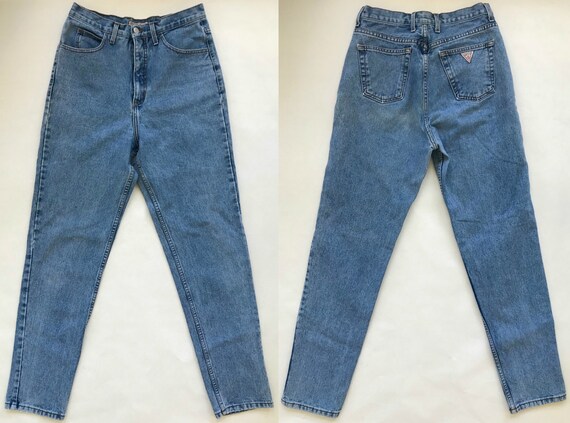 Vintage Late 80s Guess Jeans / High 
