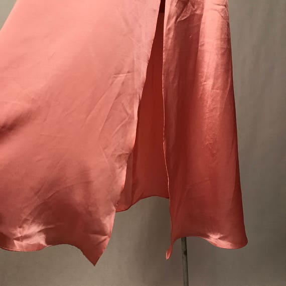 Vintage 90s Victoria's Secret Coral Pink Maxi Nig… - image 6