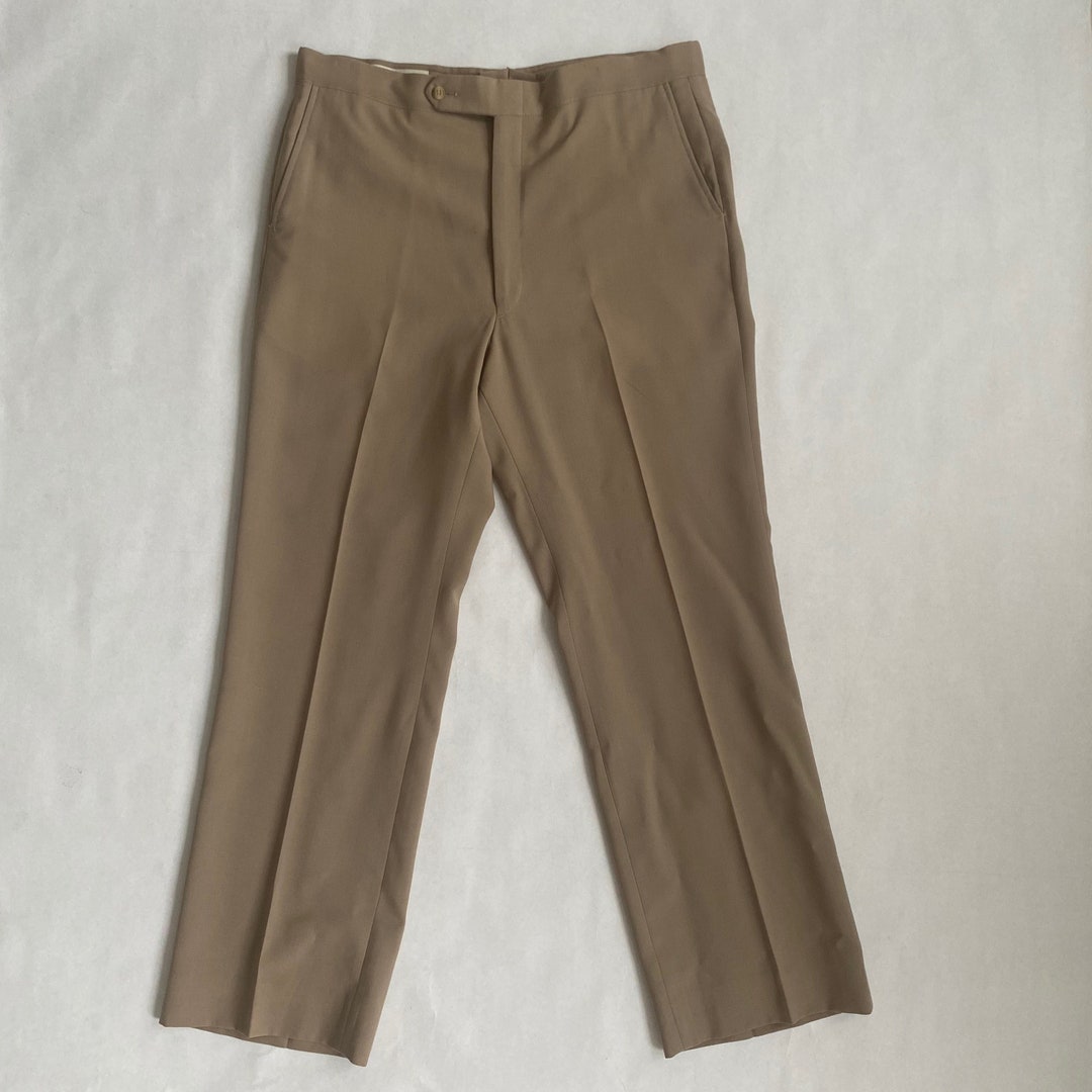 Vintage 70s Jaymar Sansabelt Slacks / Tan Pants / Men's - Etsy