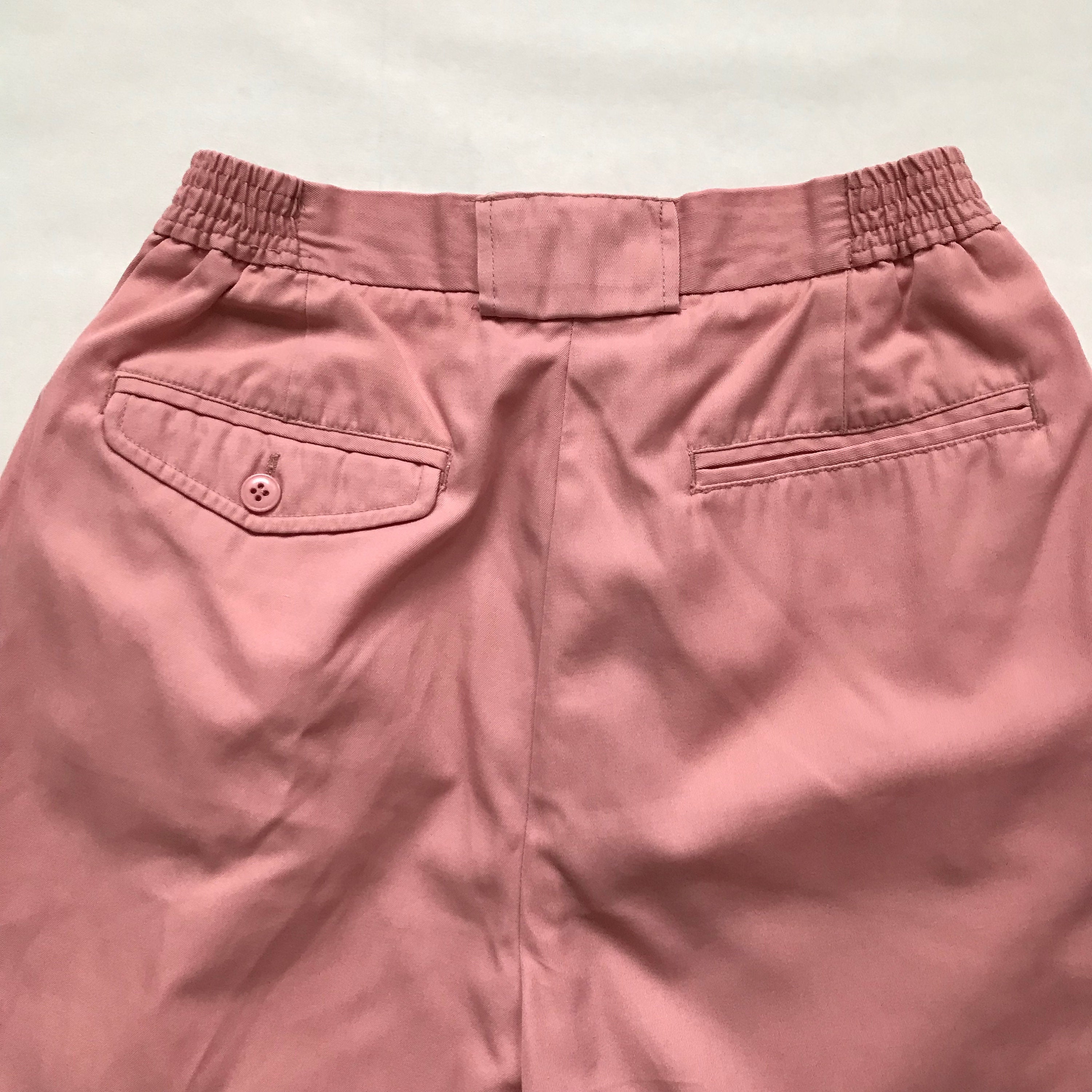 Vintage 80s Izod Club Dusty Pink High Rise Pleated Front | Etsy