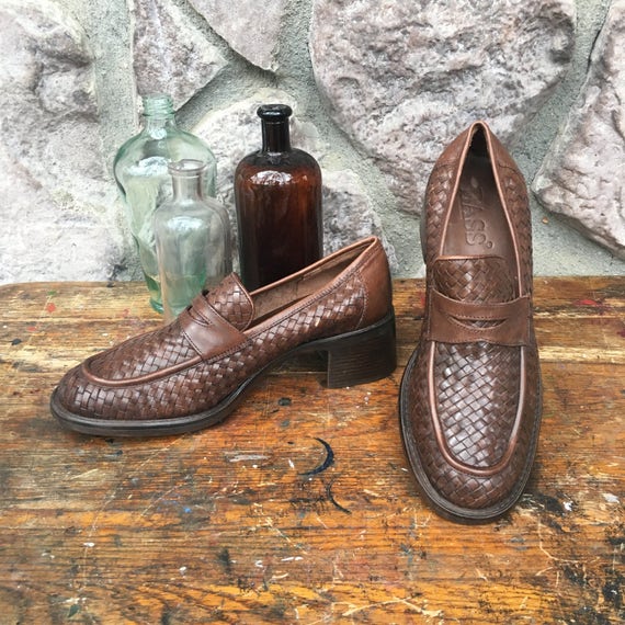 bass platform loafers