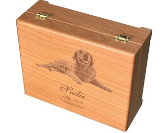 Pet Memory Box - Pet Keepsake Box - Personalized Keepsake Box - Valet Box - Keepsake Box
