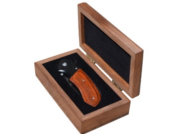 Personalized Knife With Box - Personalized Pocket Knife - Groomsman Pocket knife - Monogrammed pocket knife - Knife Gift Box