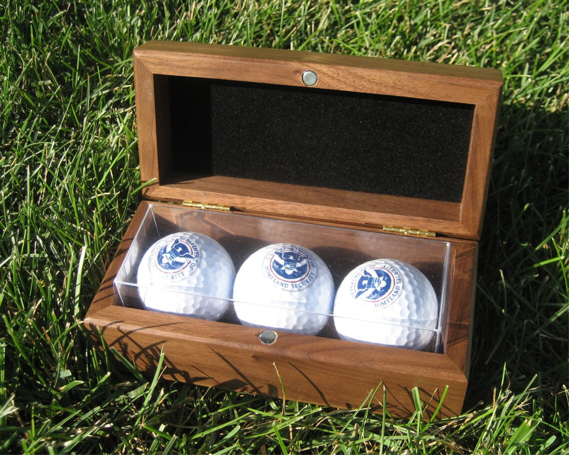 Golf Ball Box Custom Golf Ball Box Personalized Golf Ball Etsy