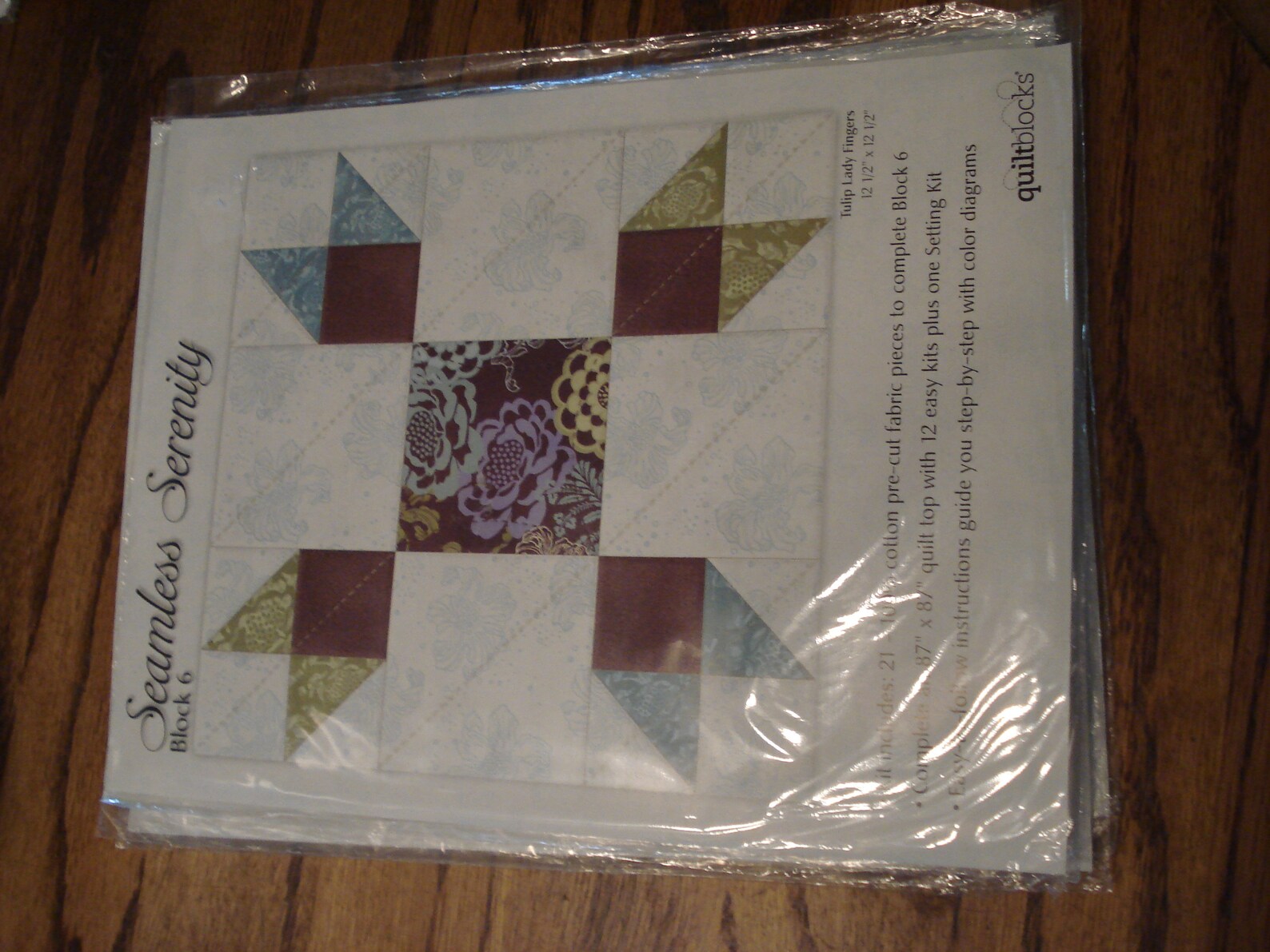 Joann Fabric Quilt Blocks of the Month Seamless Serenity Etsy