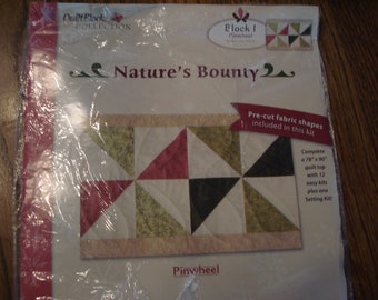 Joann Fabrics Block of the Month Nature's Bounty