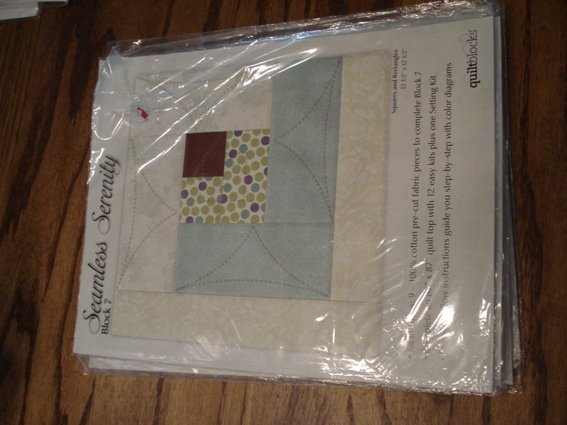 Joann Fabric Quilt Blocks of the Month Seamless Serenity Etsy
