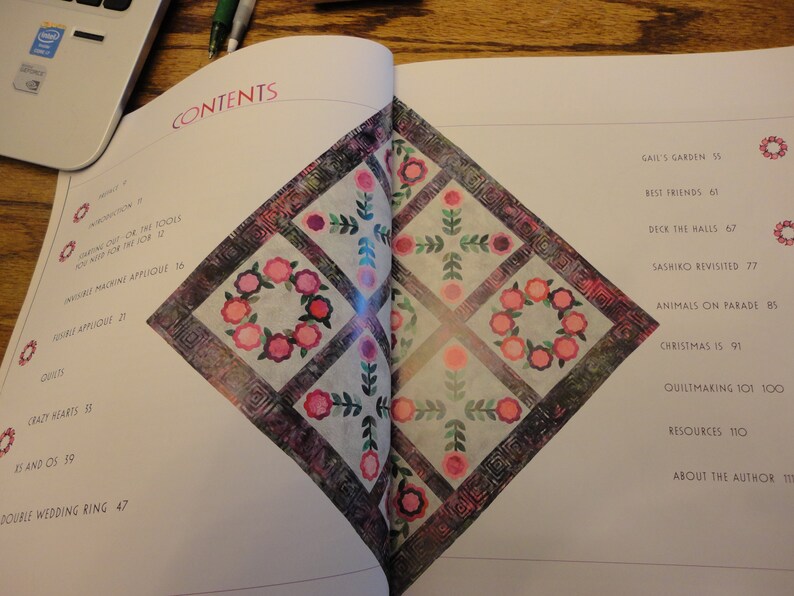 Machine Applique for the Terrified Quilter by Sharon Pederson