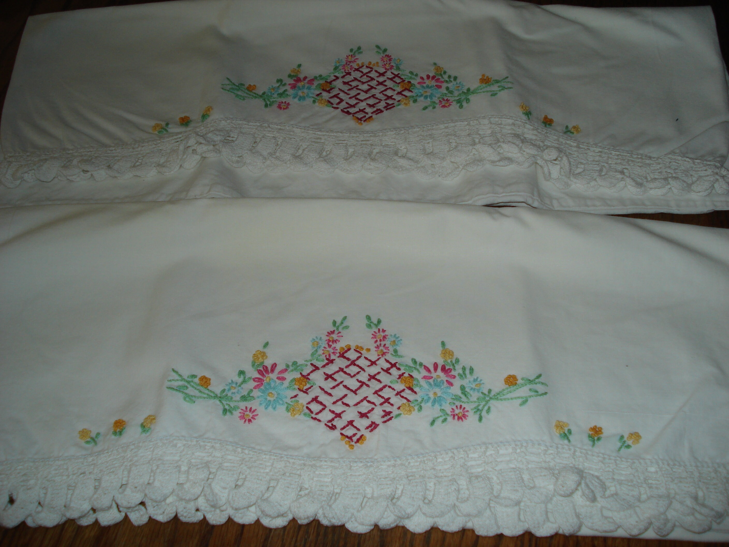 Fringe Ethnic Pattern Embroidery Pillow Case