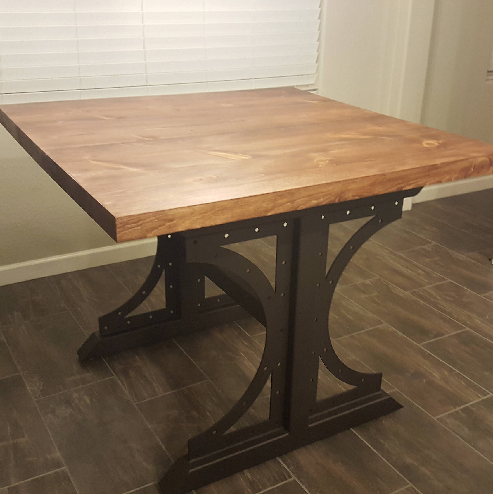 Industrial table legs Etsy