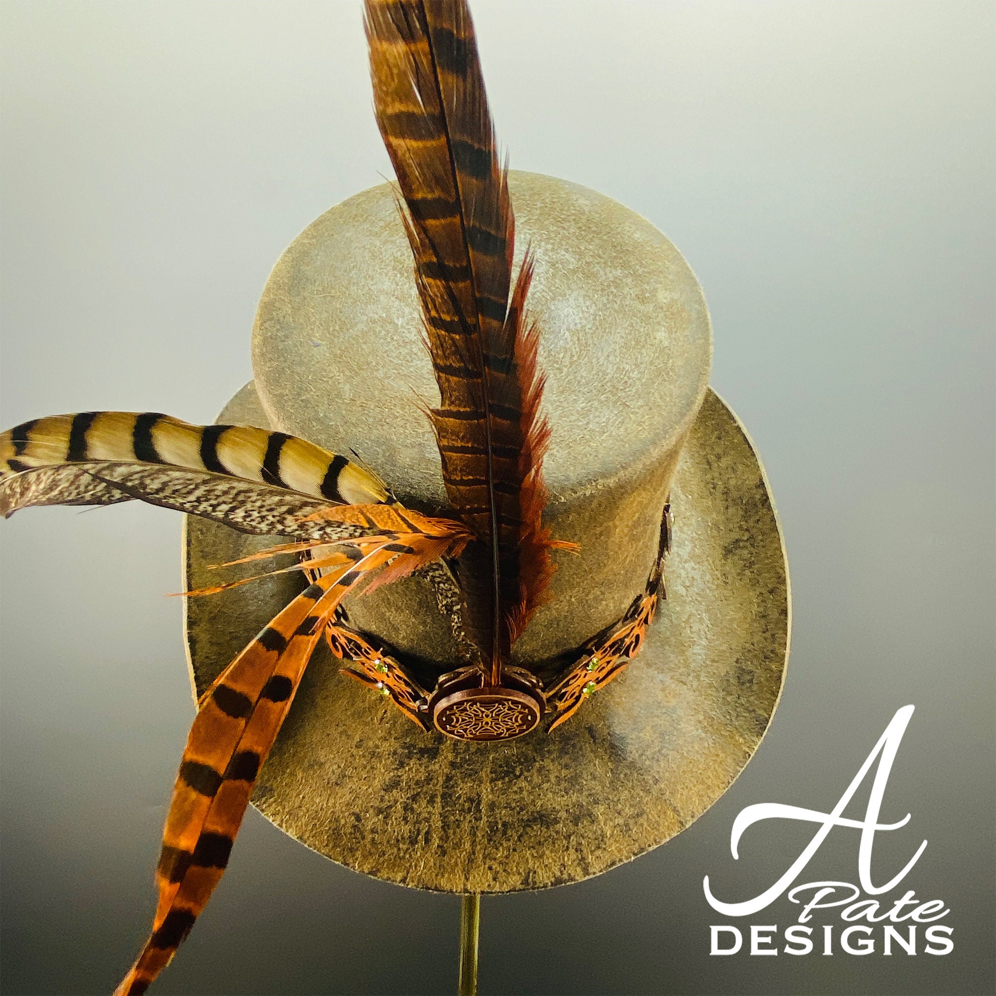 OOAK OOAK Genuine western weight beaver fur felt hand blocked | Etsy