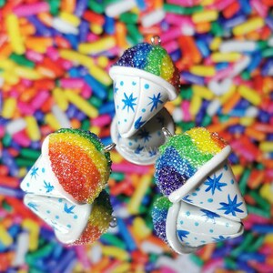 Snow Cone Charm/Zipper Pull
