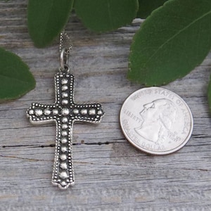 Sterling Silver Cross Pendant