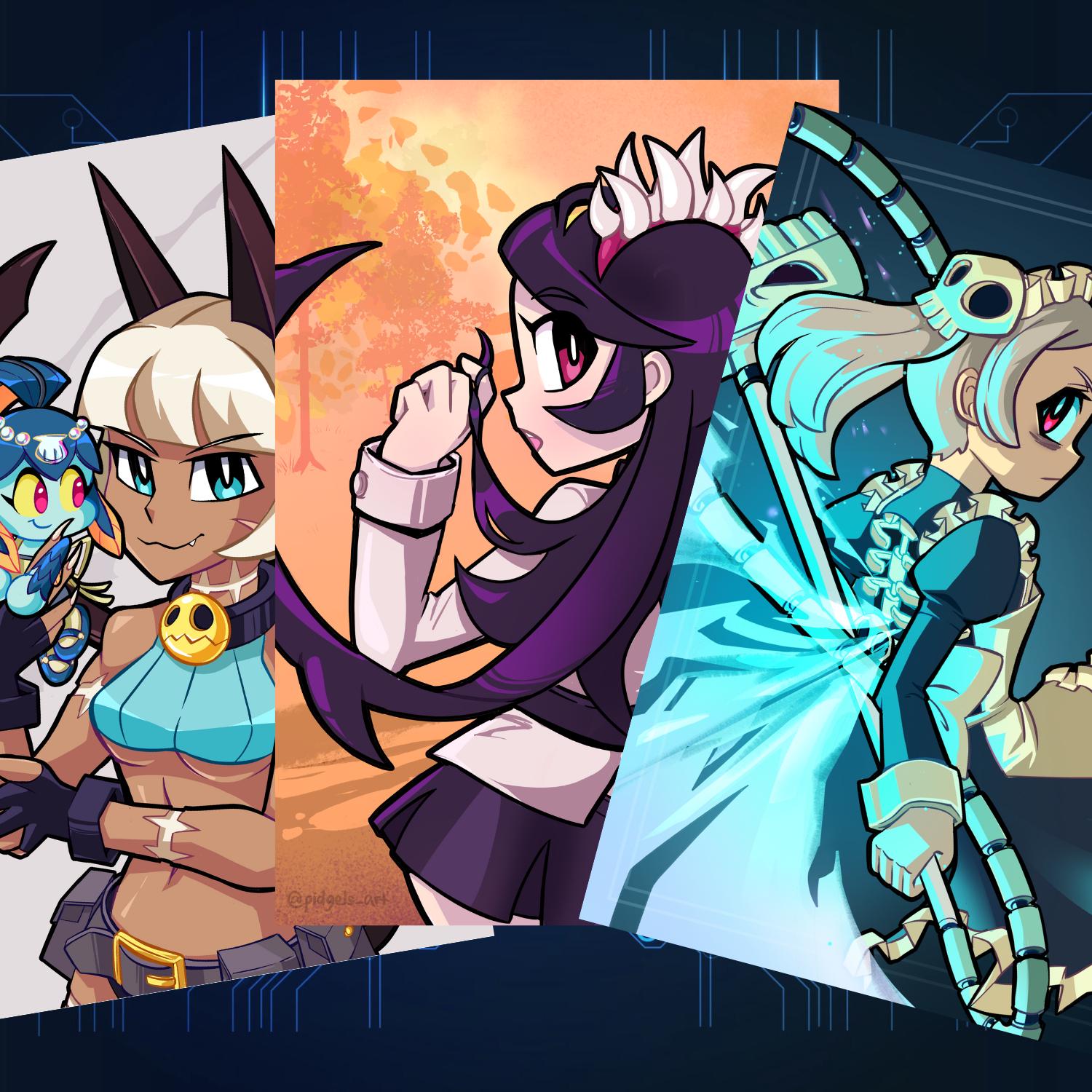 Skullgirls poster - Etsy 日本