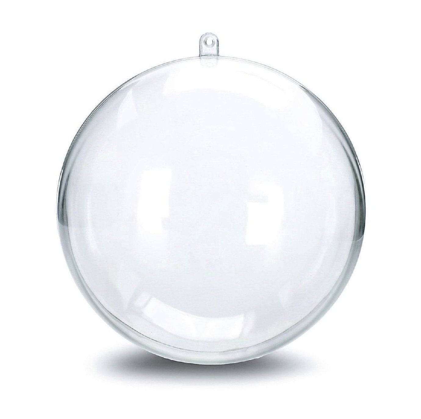 Aexit 20mm Diameter Electrical equipment Solid Round Acrylic Sphere Plexiglass Ball Ornament Clear 2pcs 