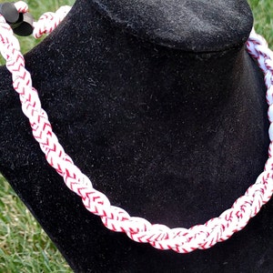 Braided Sports Necklaces Etsy