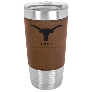 YETI Texas Longhorns Burnt Orange Rambler - 20oz