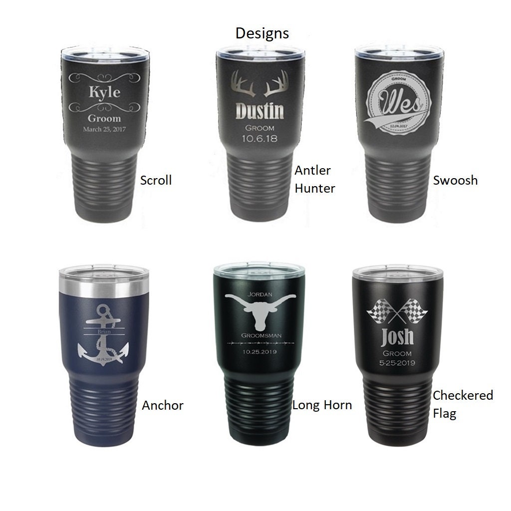 Groomsmen Custom Coffee/Cocktail Tumbler