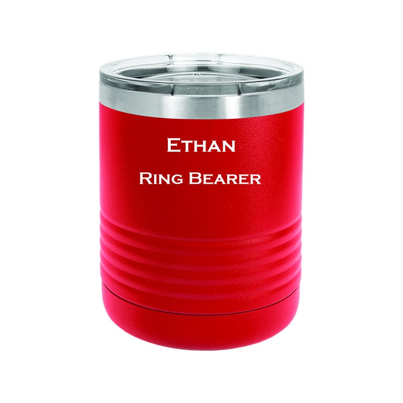 Ring shop bearer tumbler